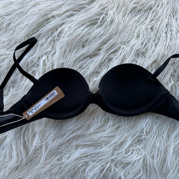 Skims Ultimate Push Up Strapless Bra Onyx Size 30D - Picture 6 of 7